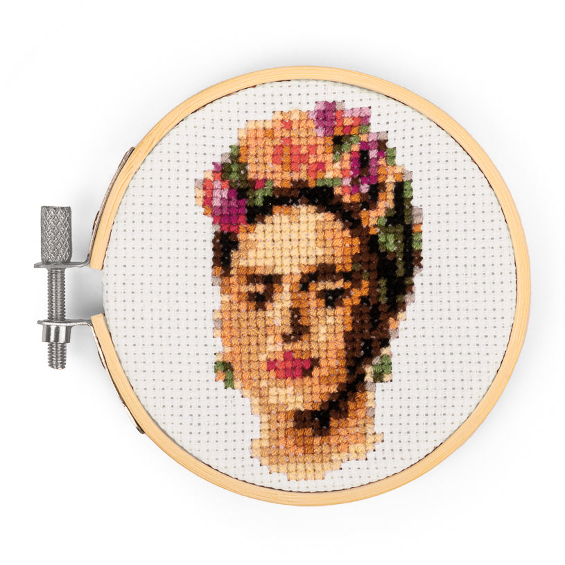 Frida Mini Cross Stitch Embroidery