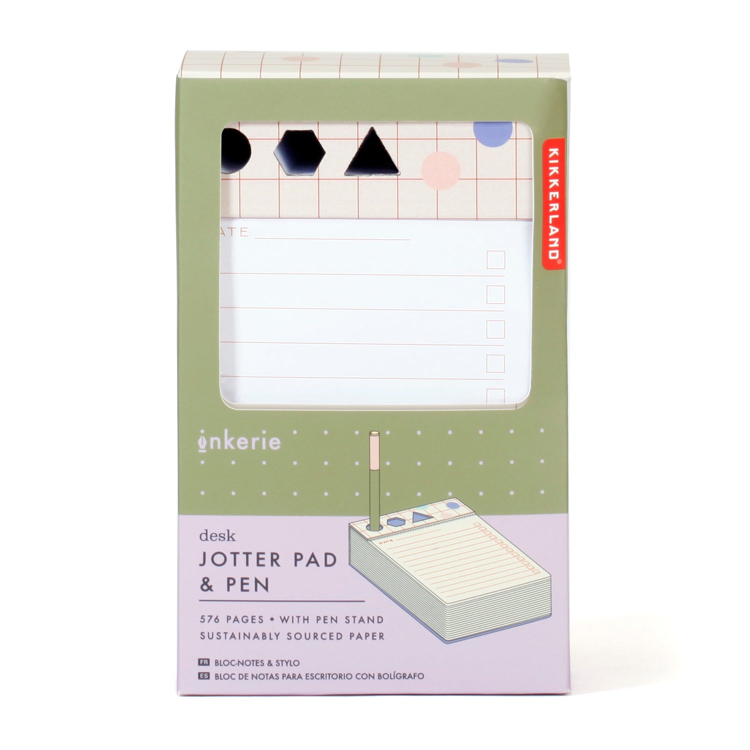 Inkerie Desk Jotter Pad & Pen