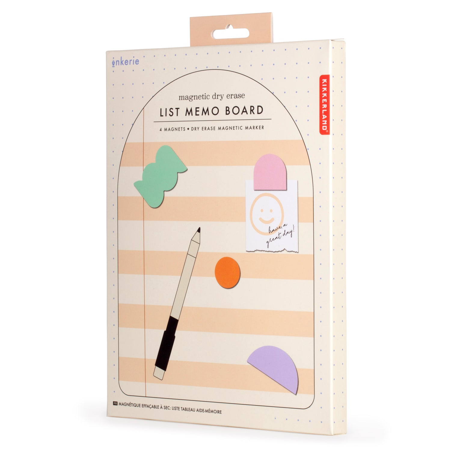 Inkerie Magnetic Dry Erase List Memo Board