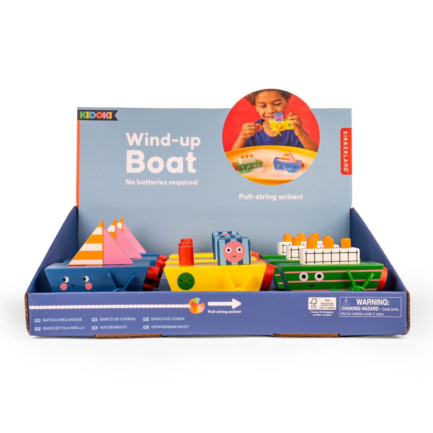 Wind-up Boat