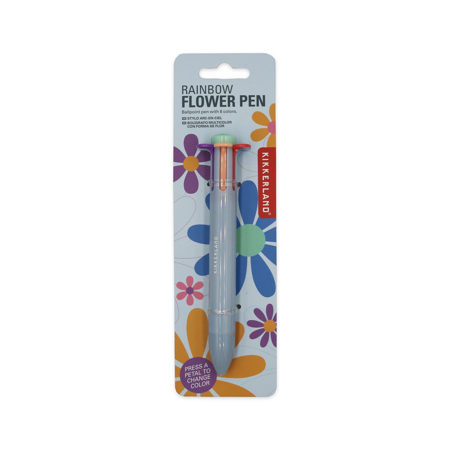 Rainbow Flower Pen