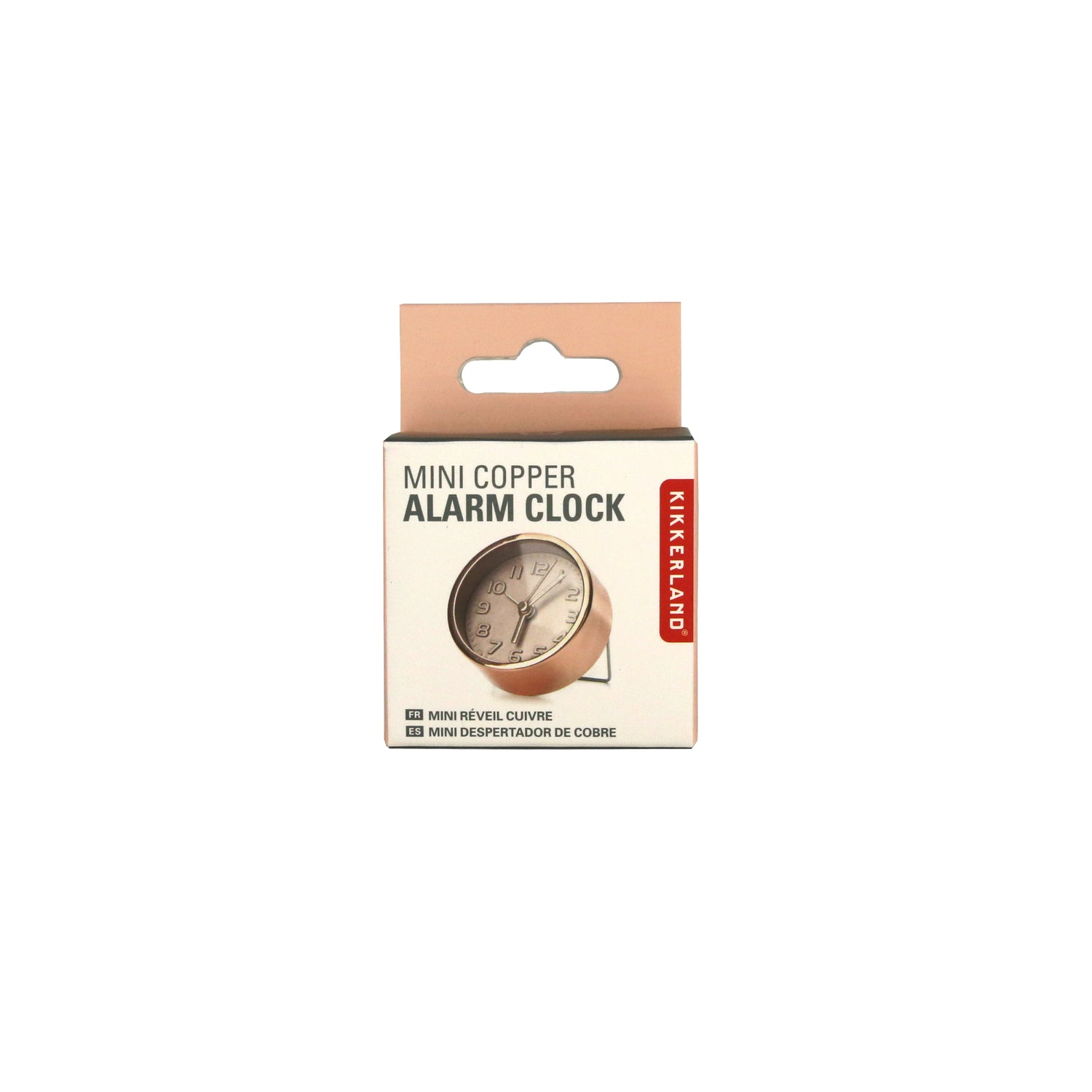 Gold and Copper Alarm Clock