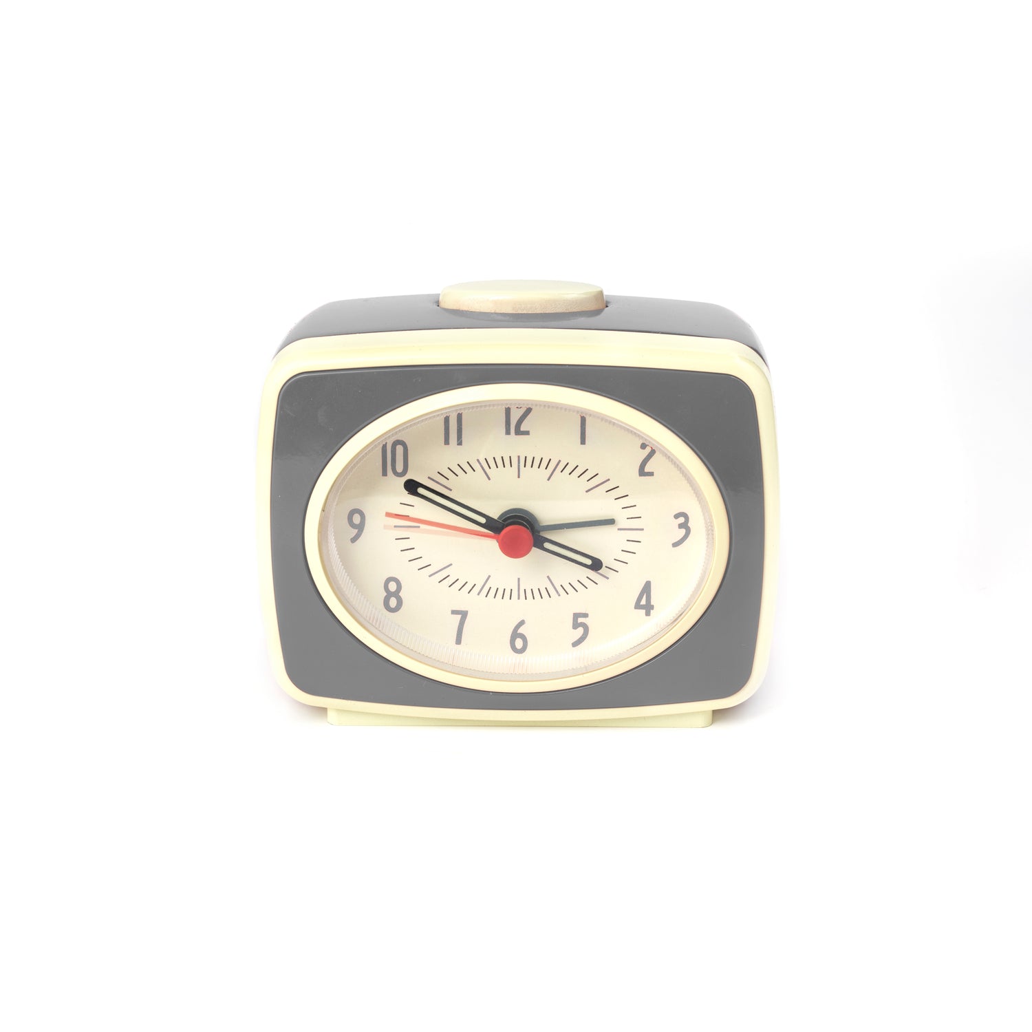 Grey Classic Alarm Clock