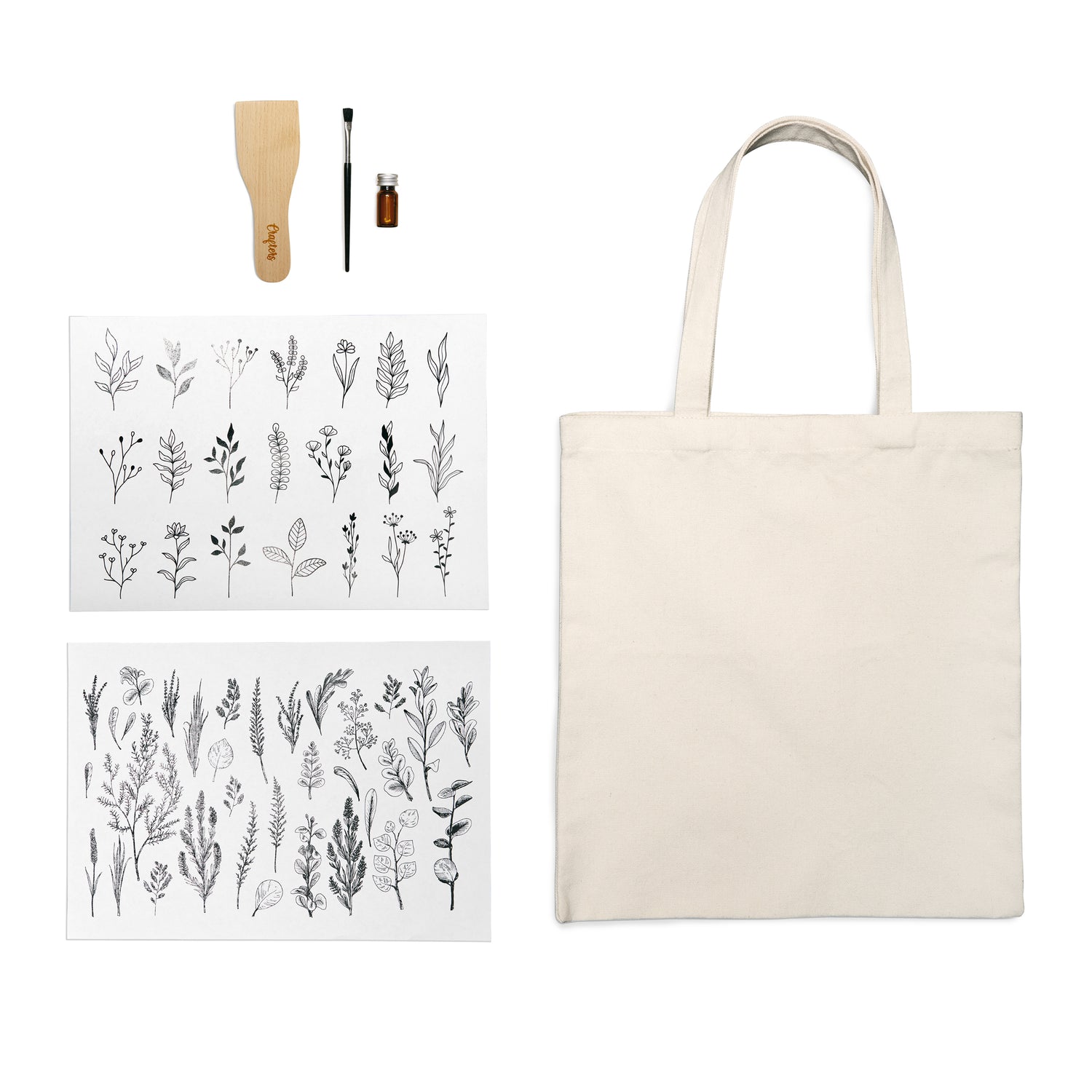Crafters Image Transfer Tote Bag