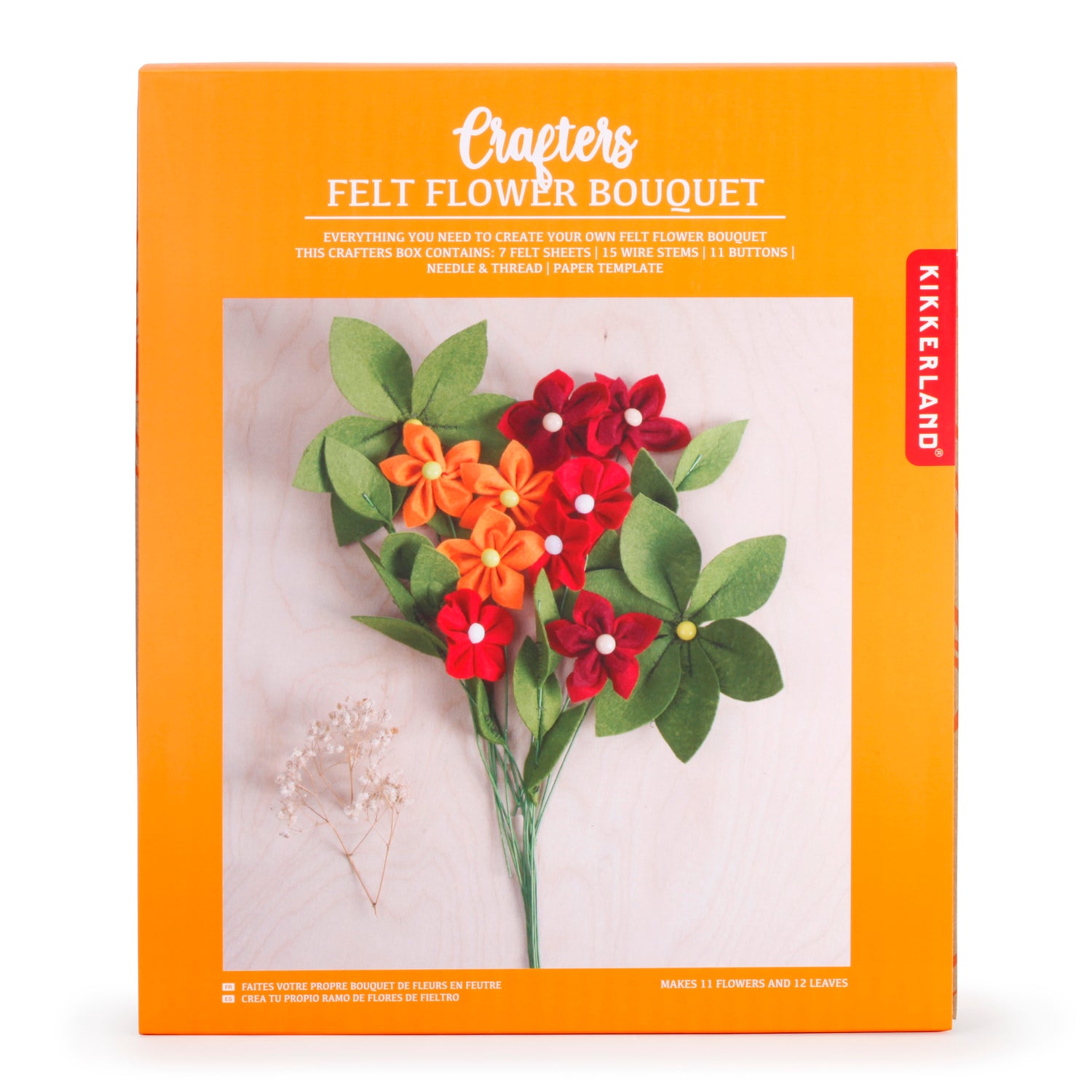 Crafter's Diy Felt Flower Bouquet
