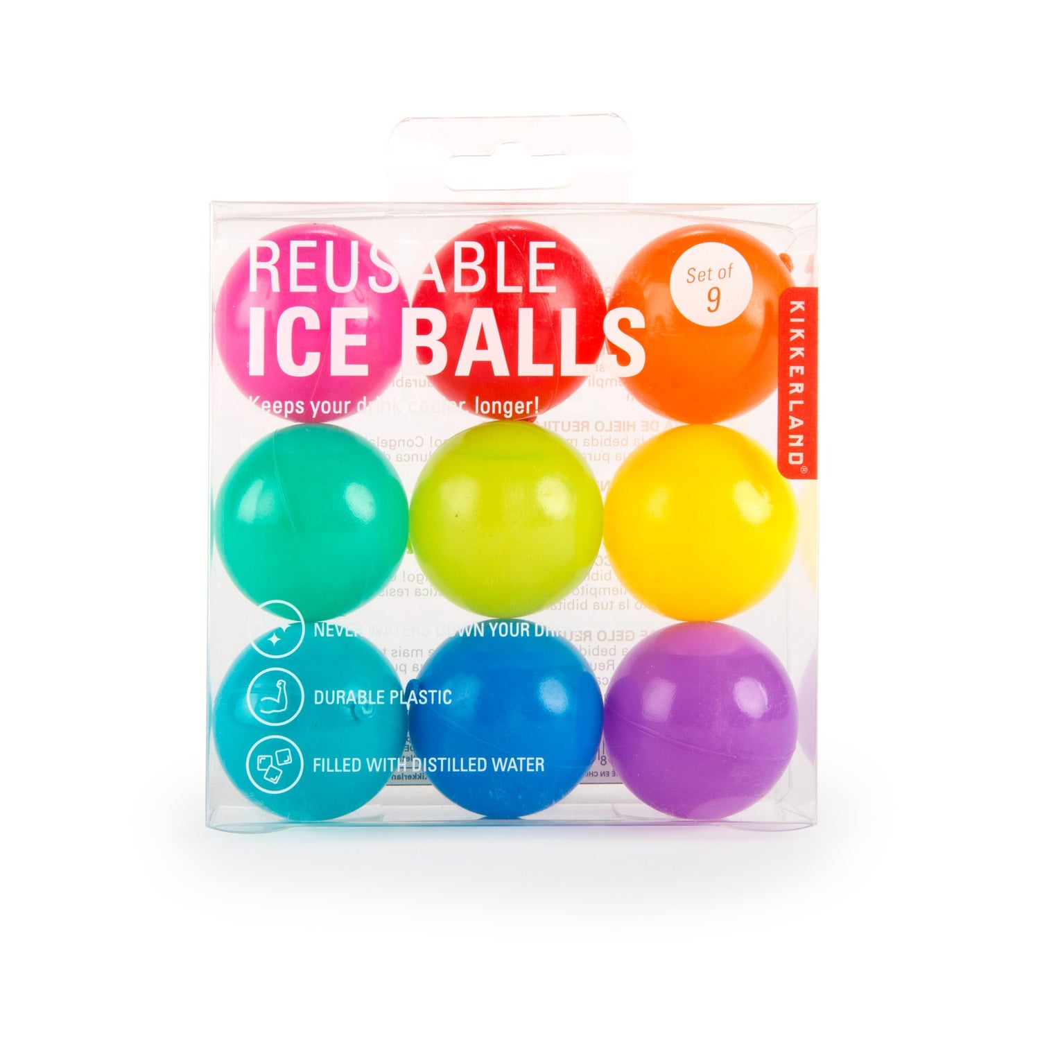 Boules de glace réutilisables