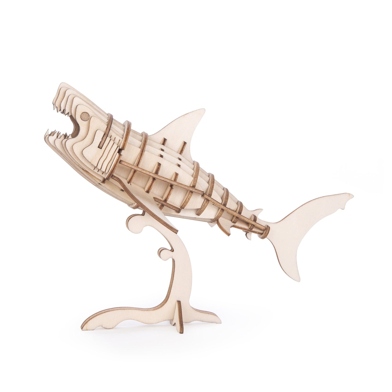 Puzzle en bois 3D shark