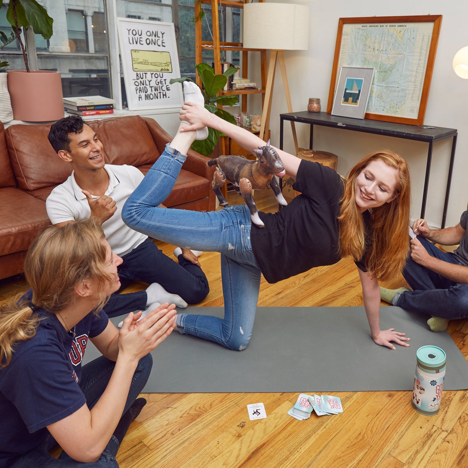 Goat Yoga - Party Game - Family And Friends