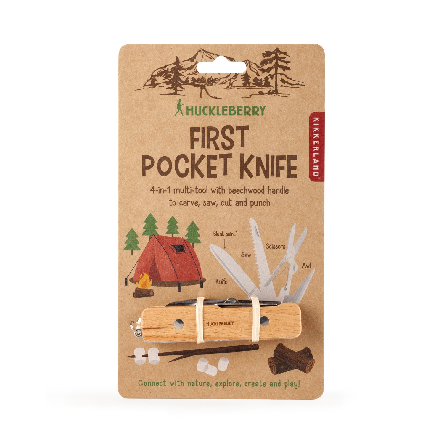 Huckleberry premier couteau de poche