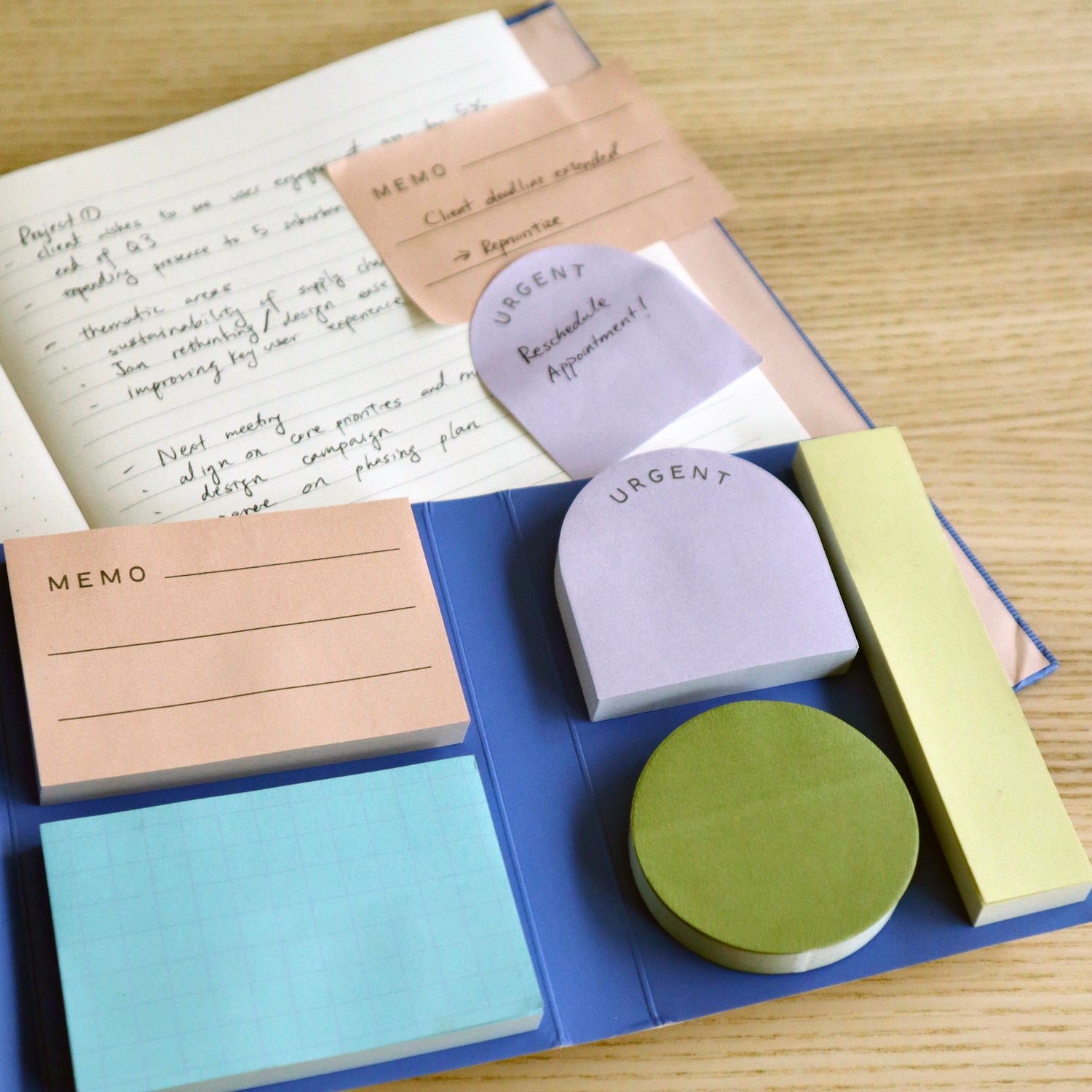 Inkerie Set of 5 Sticky Notes