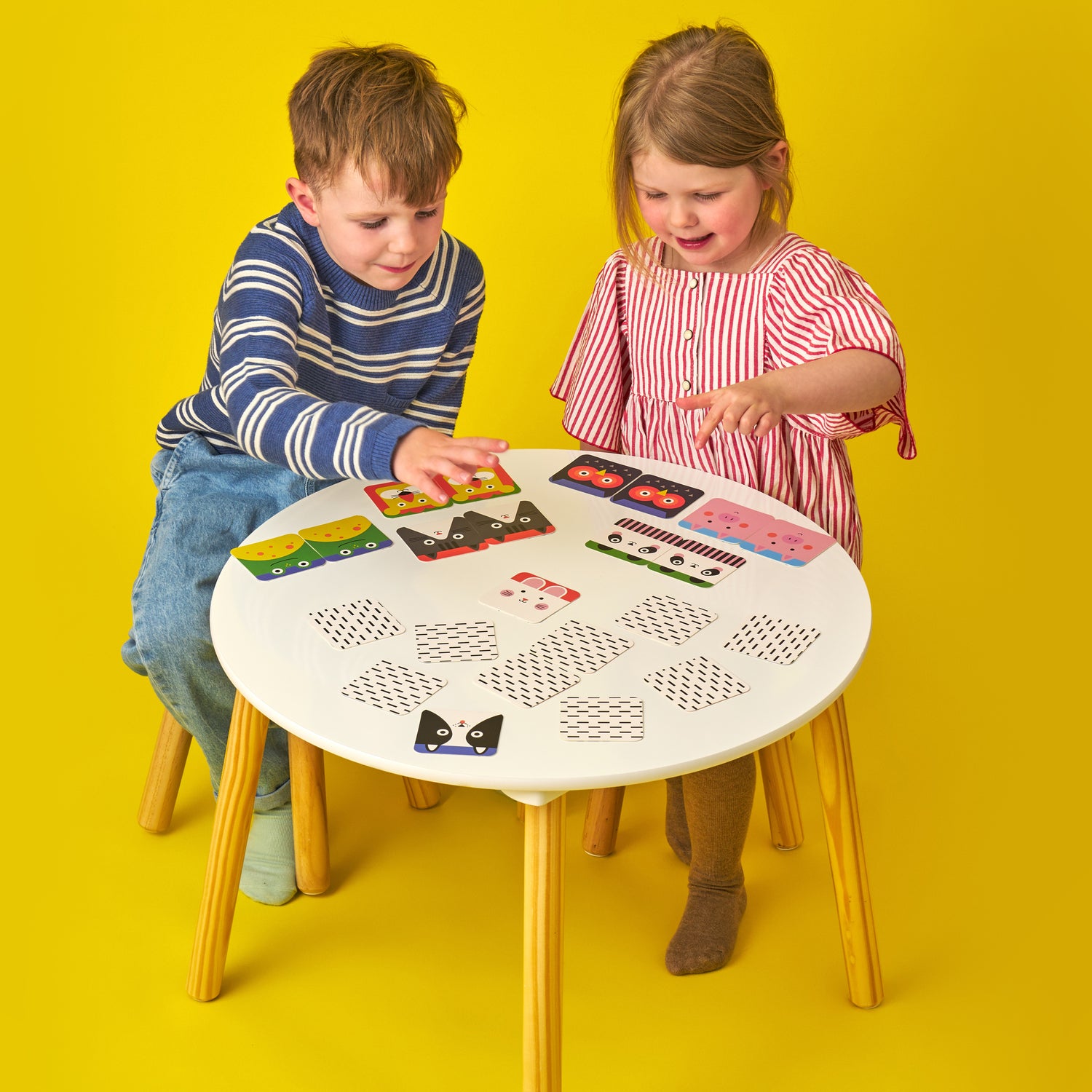 Kidoki on the Go Matching Memory Game