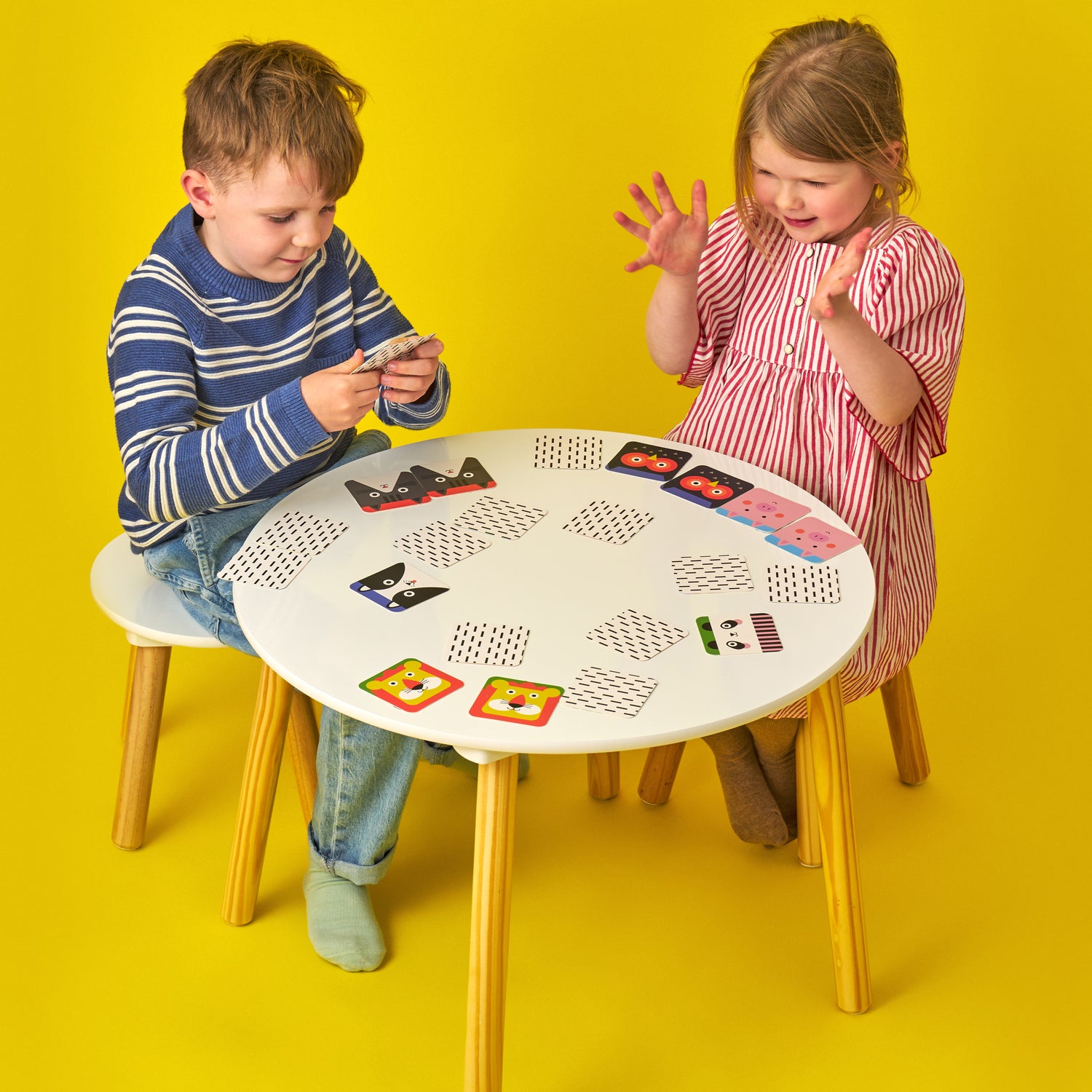 Kidoki on the Go Matching Memory Game