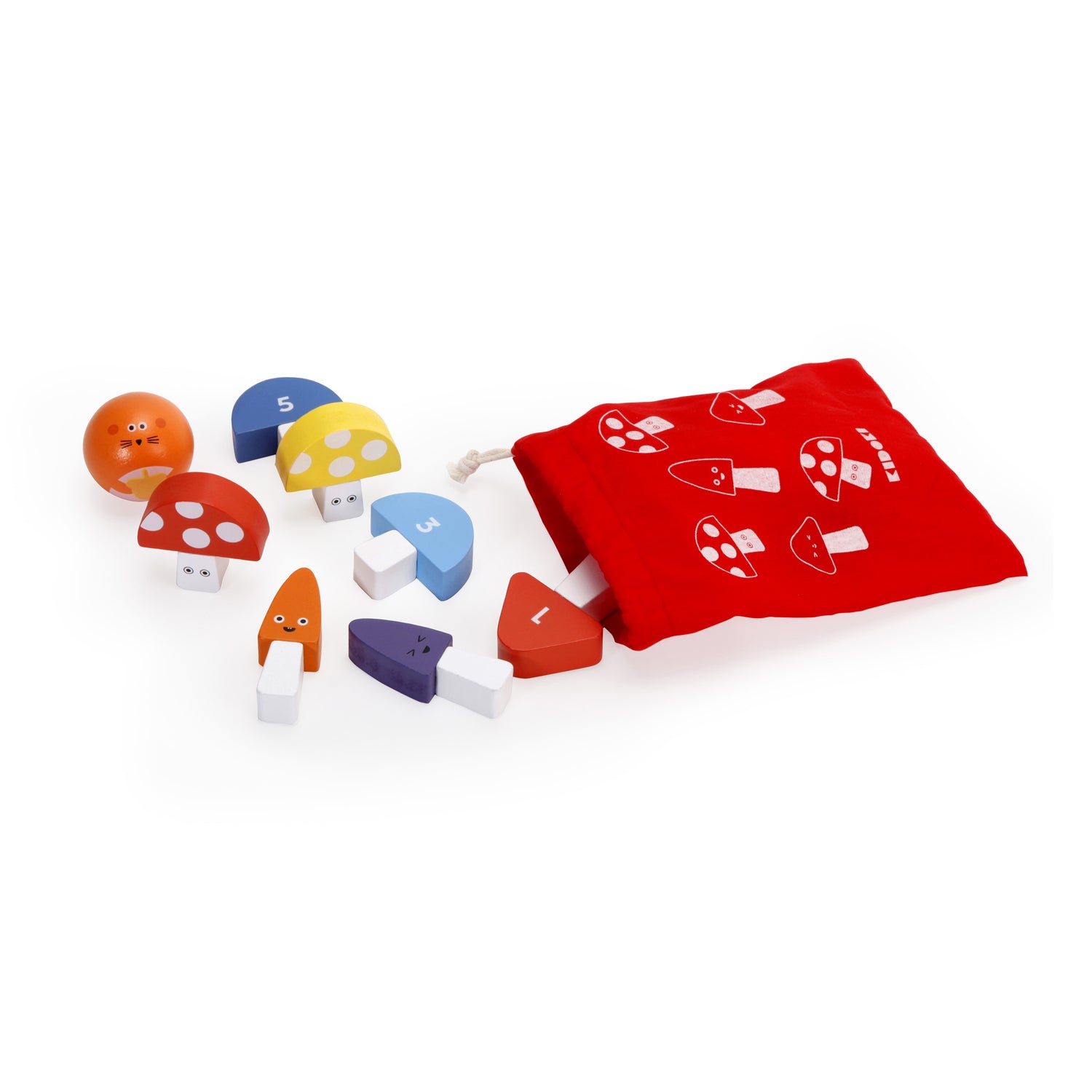 Kidoki It's a Strike! Mini Mushroom Bowling