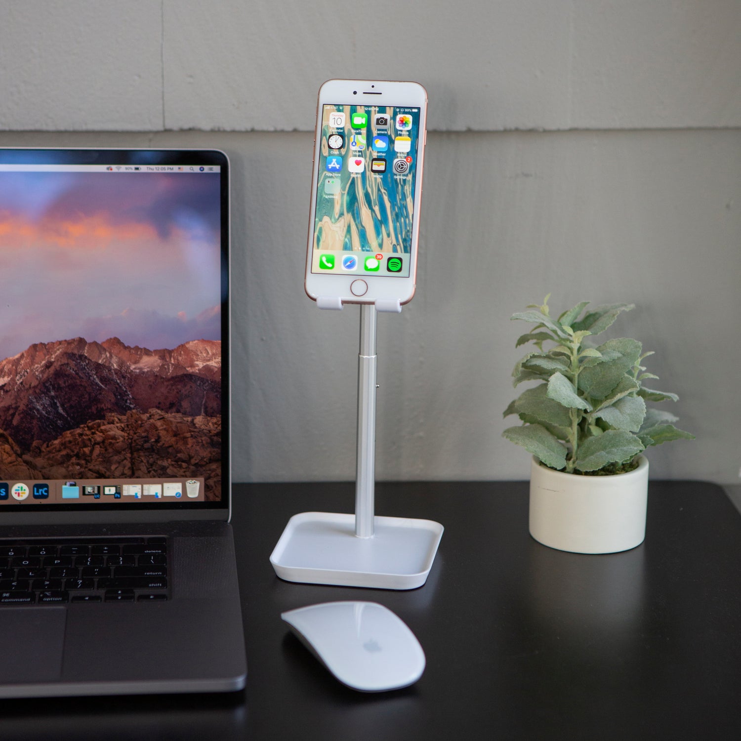 The Perfect Phone Stand - White