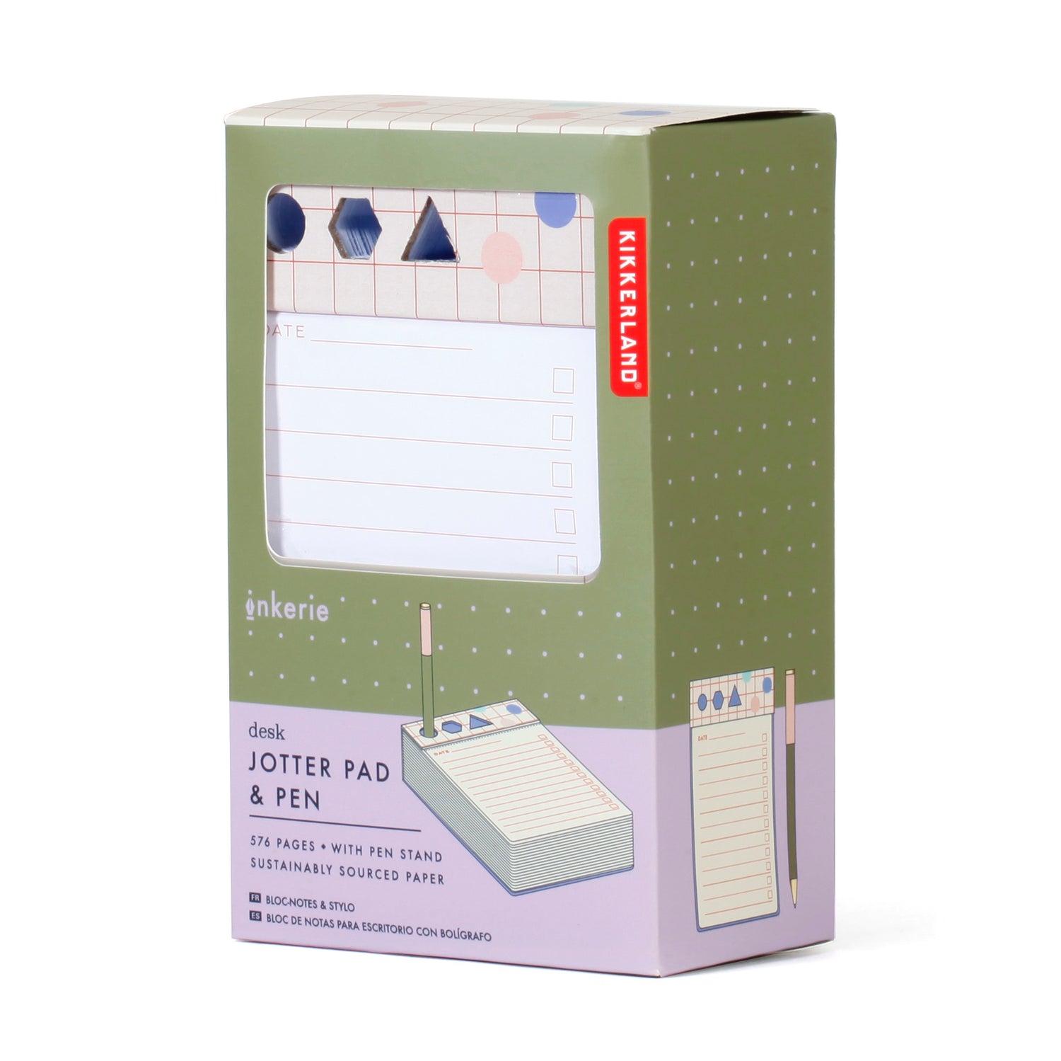 Inkerie Desk Jotter Pad & Pen