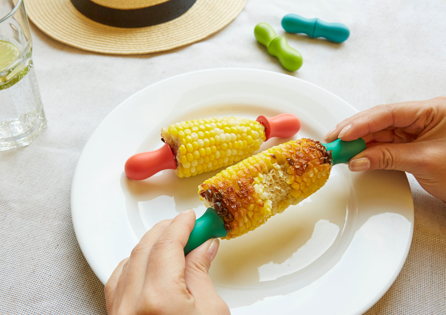 Rainbow Corn Holders