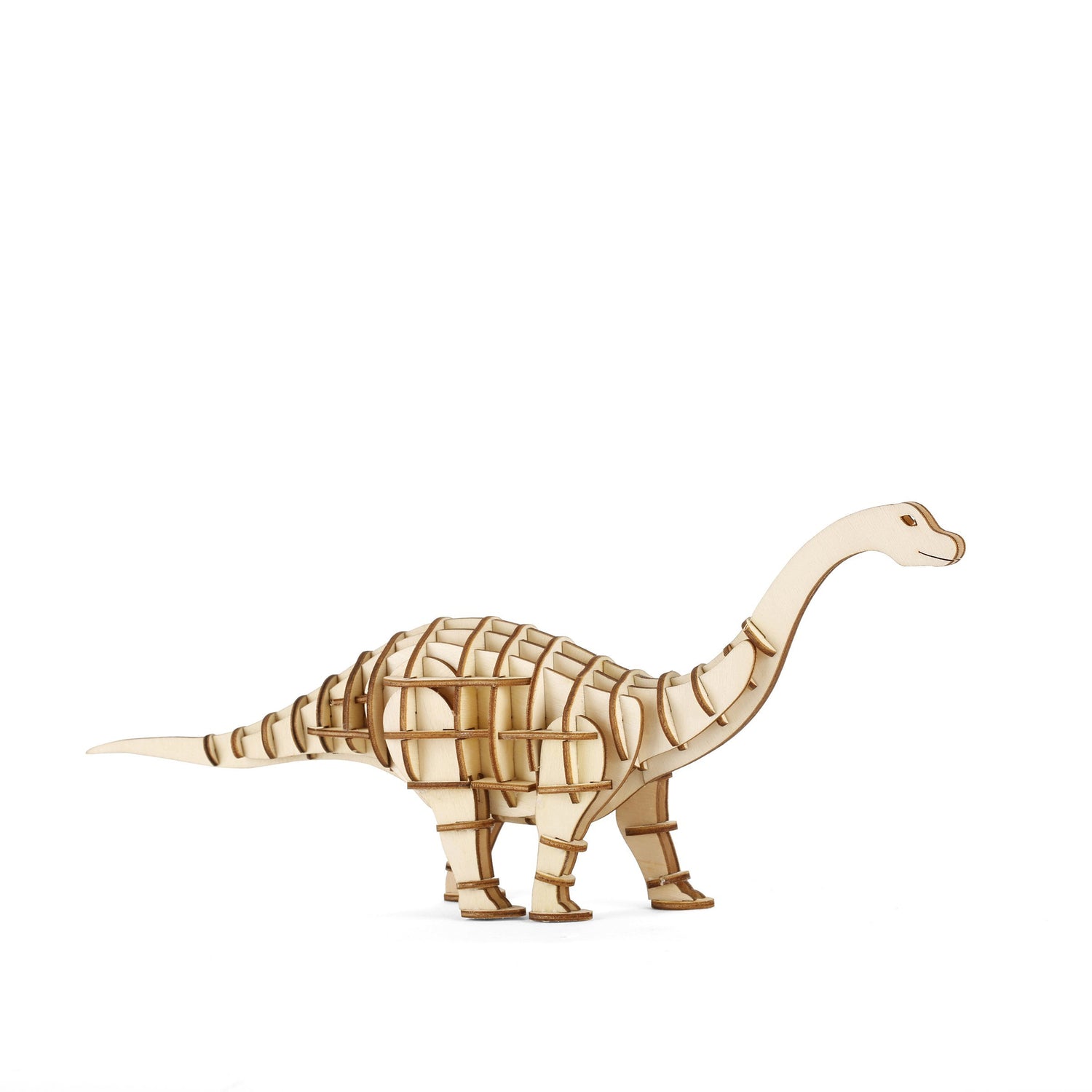 Apatosaurus 3D puzzle di legno