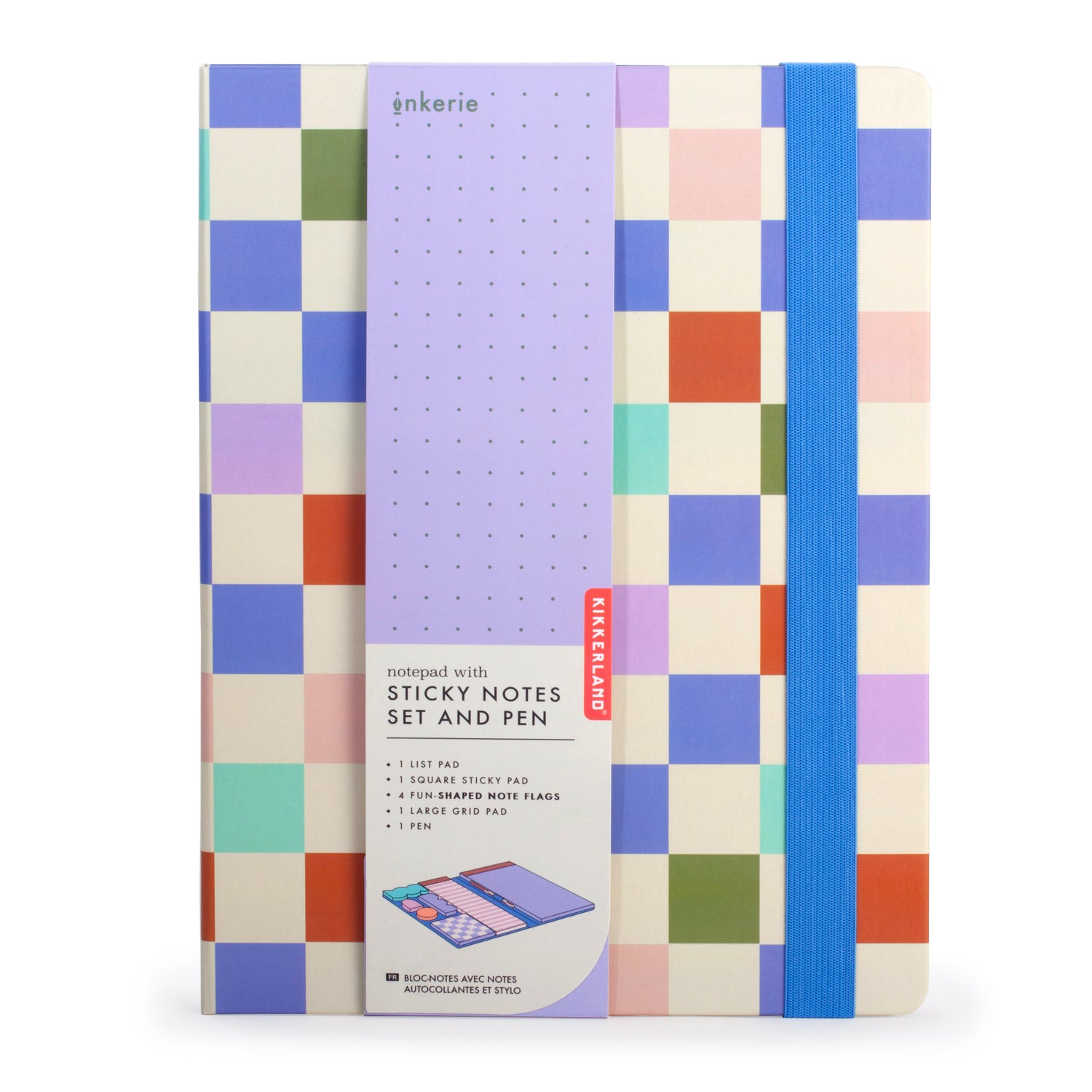 Notepad with Sticky Notes Set and Pen