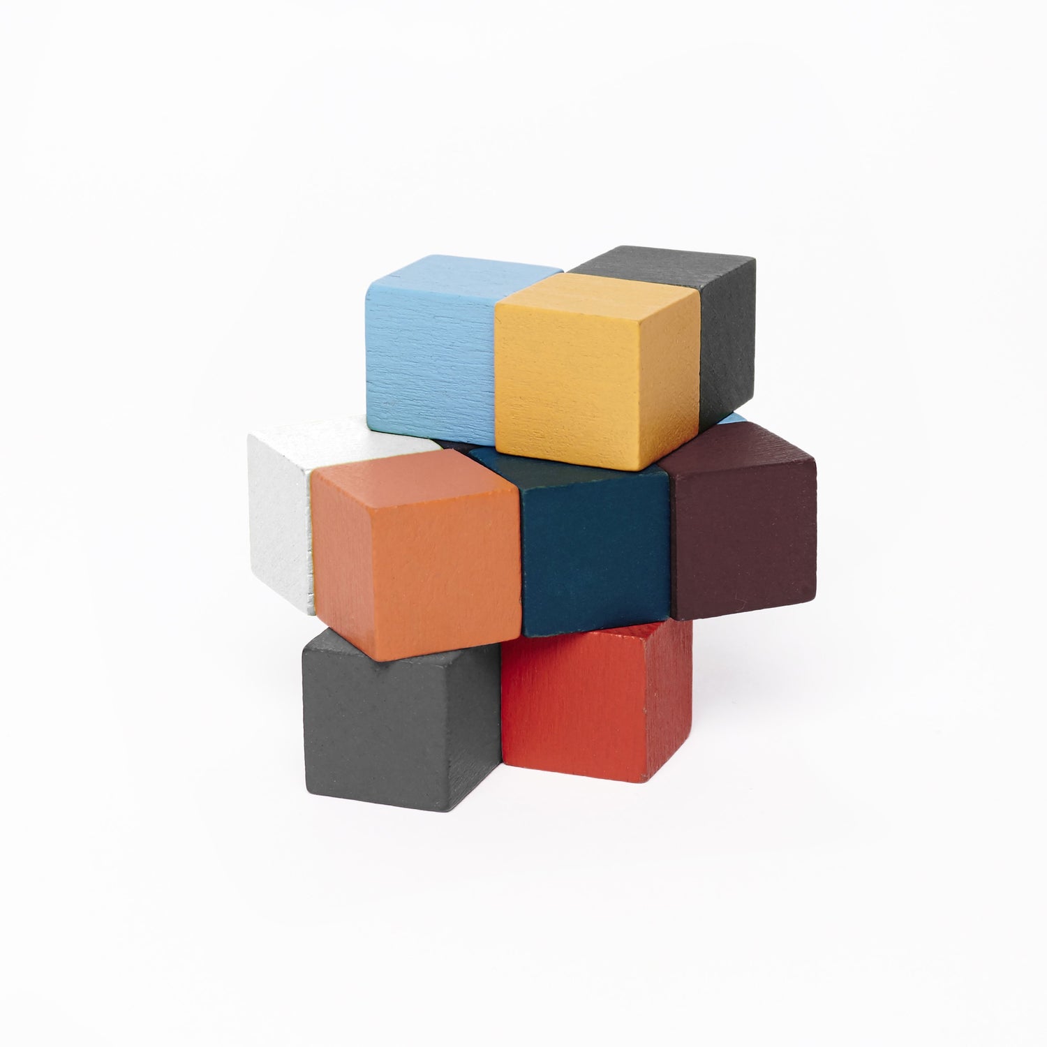 Elasti Cube 3d Wooden Puzzle