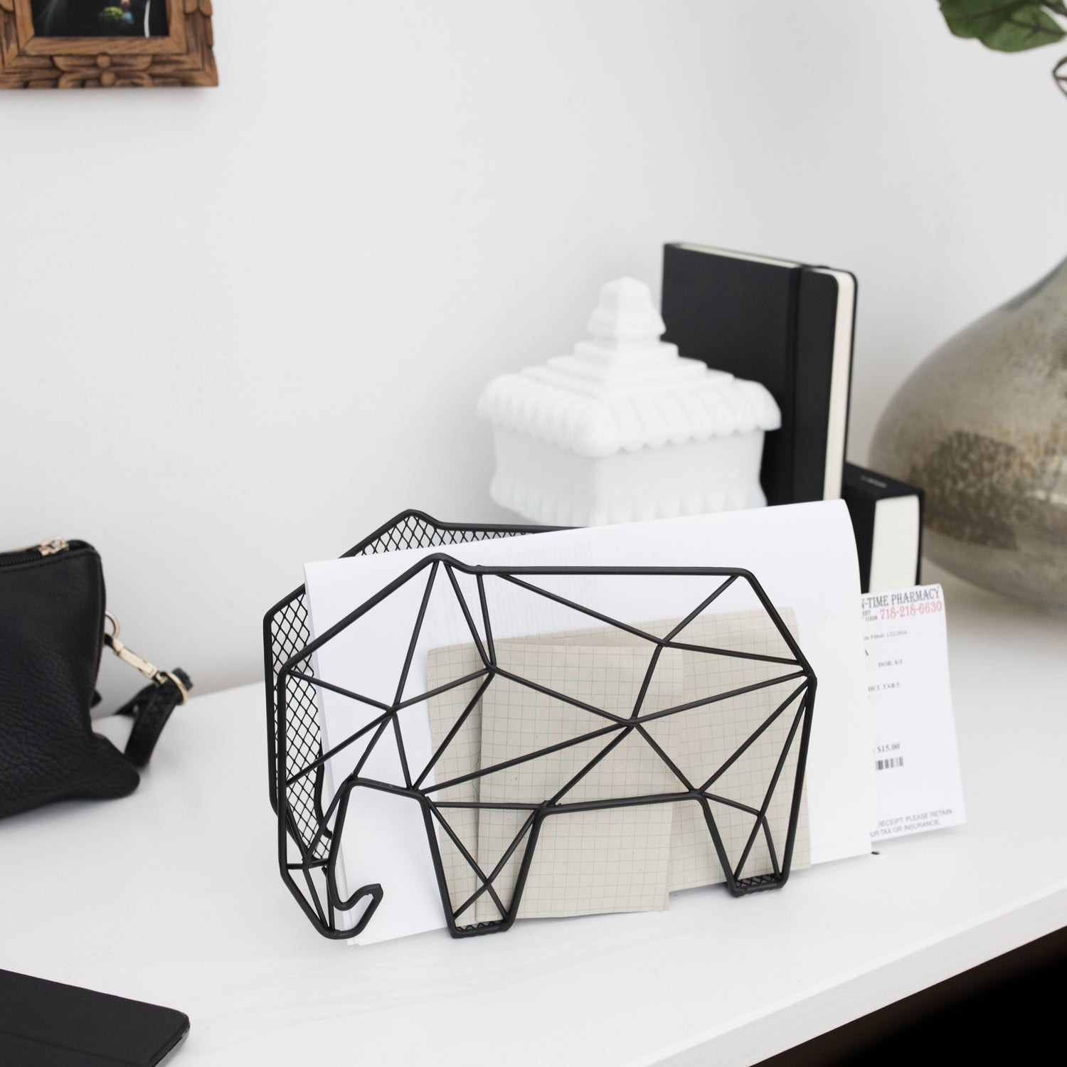 Elephant Letter Organizer and Key Holder