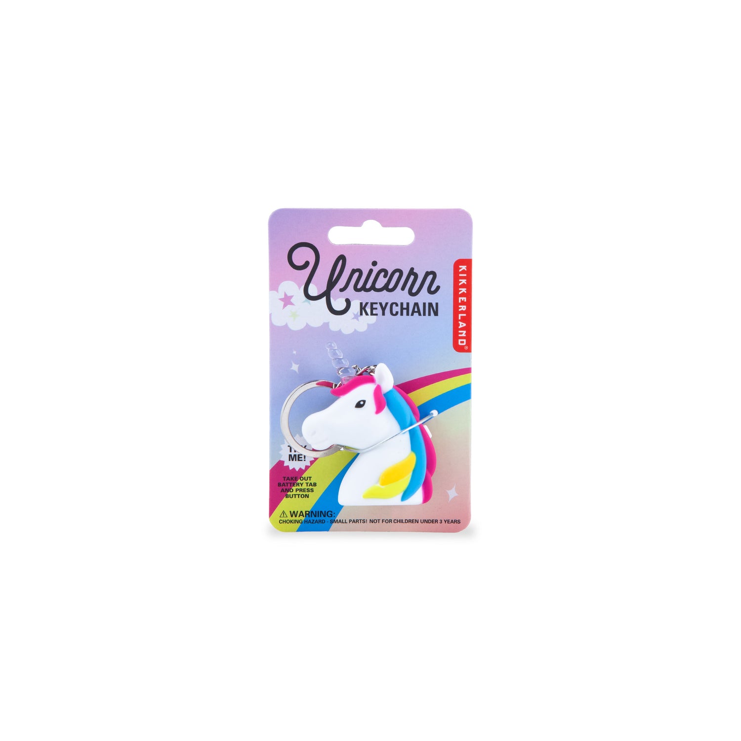 Unicorn Led & Sound Keychain
