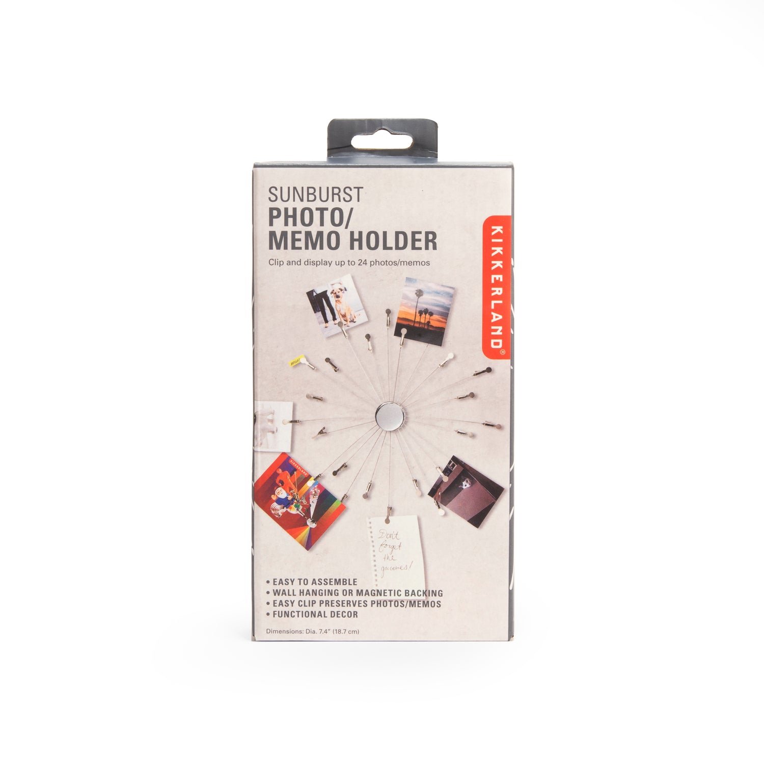 Sunburst Photo/memo Holder