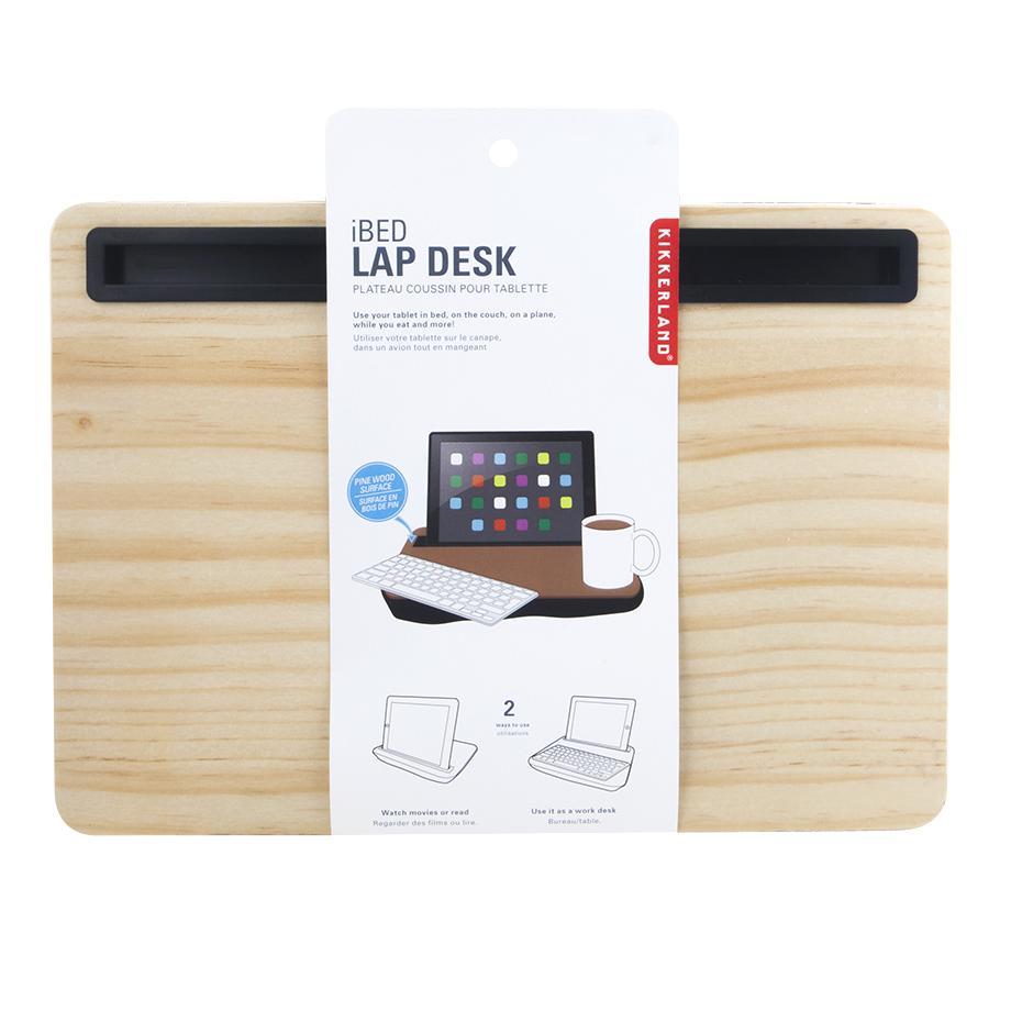 iBed lap Desk hout