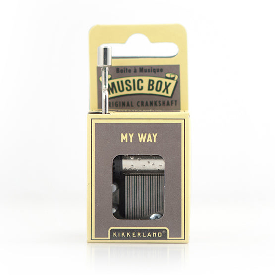 My Way Crank Music Box