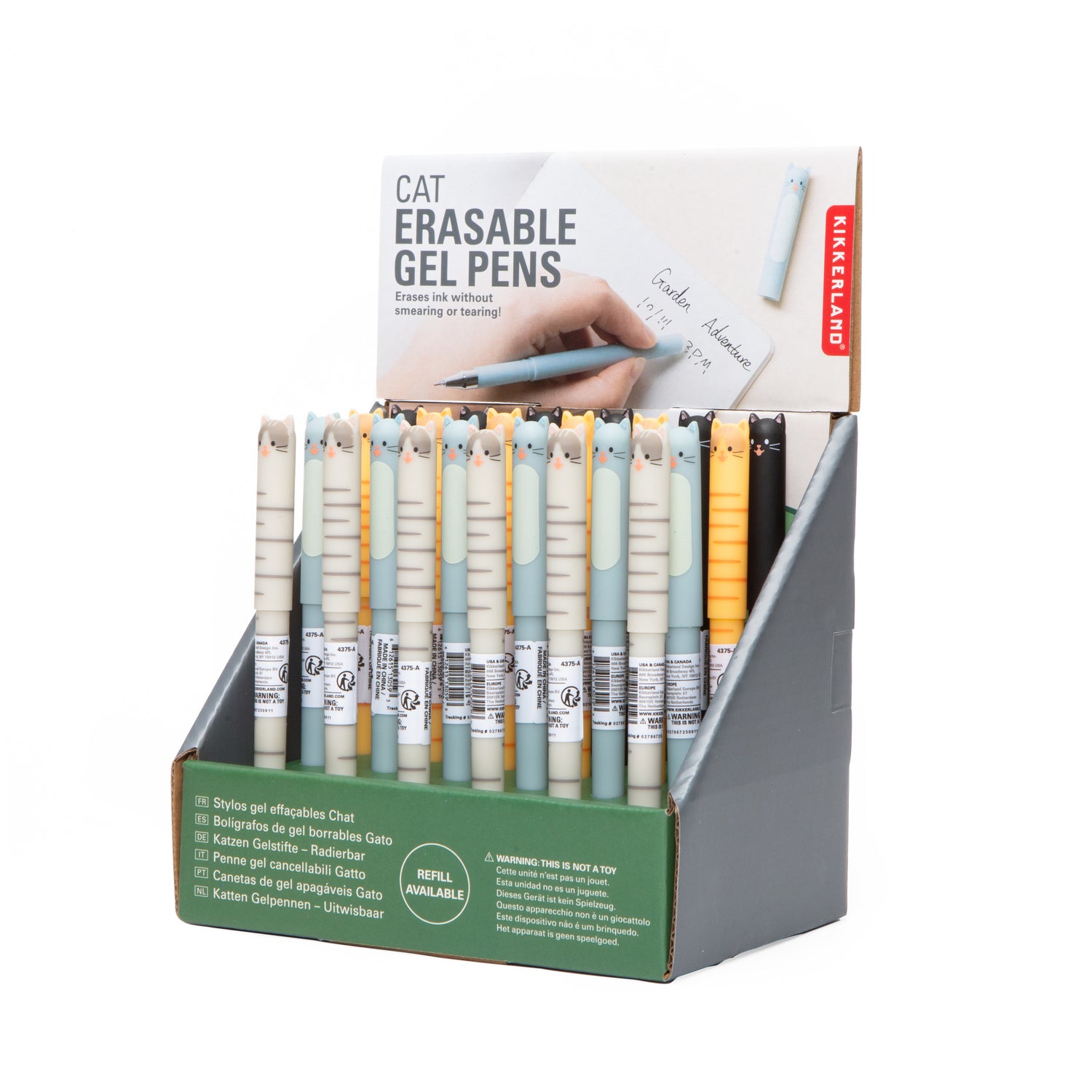 Cat Erasable Gel Pens