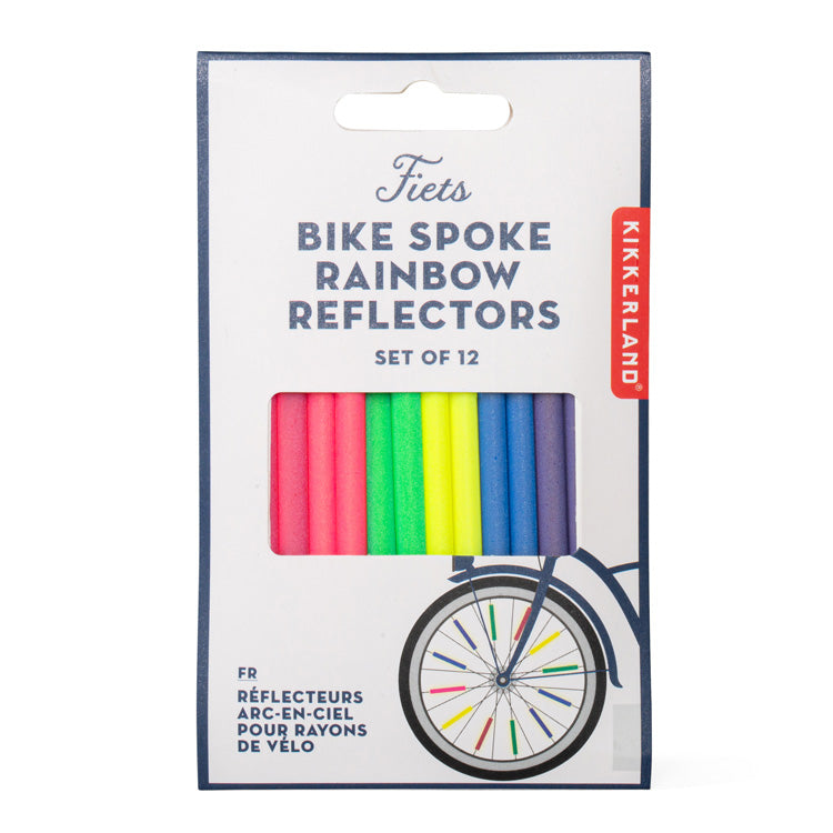Bike Spoke Rainbow Reflectors