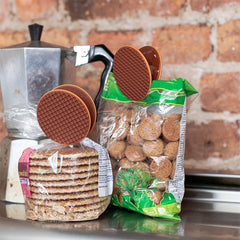 Stroopwafel Bag Clip Set Of 4