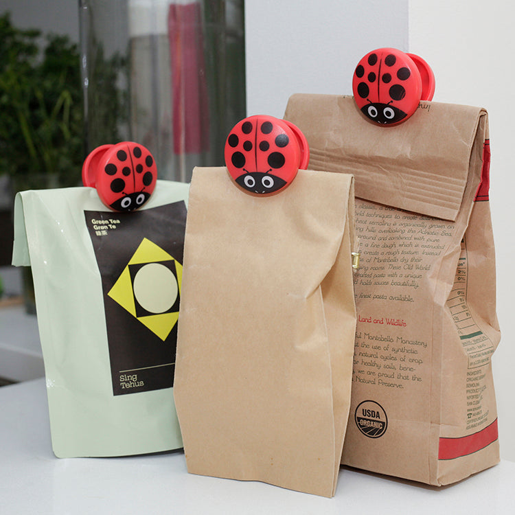 Bag Clips Ladybug