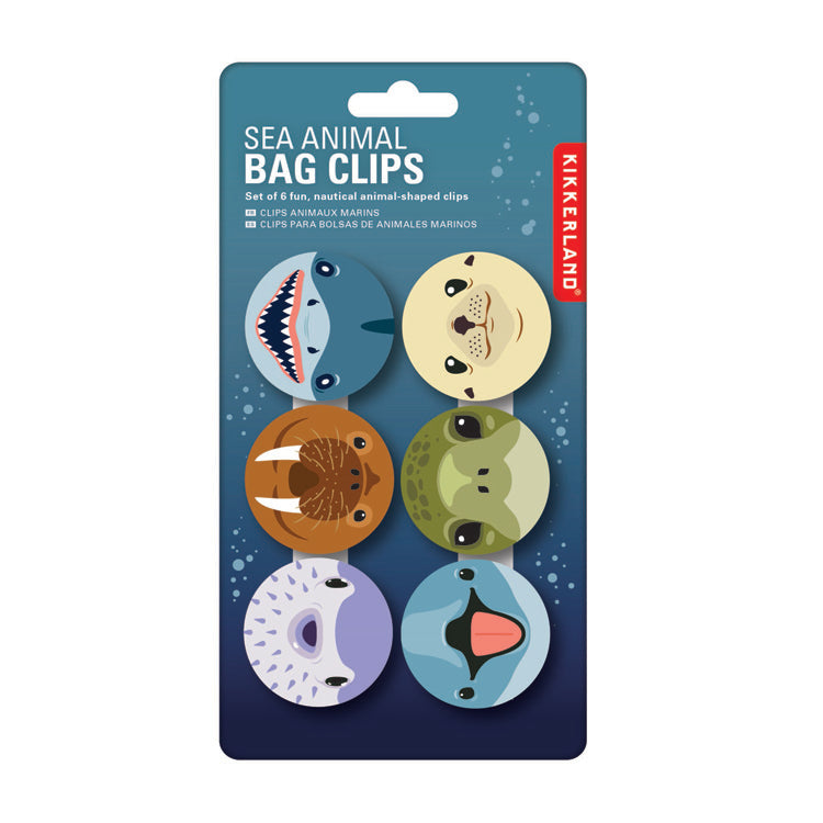 Sea Animal Bag Clips