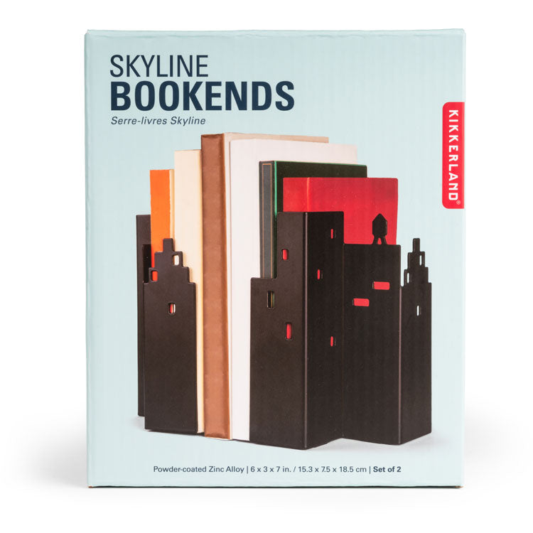 Skyline Bookends