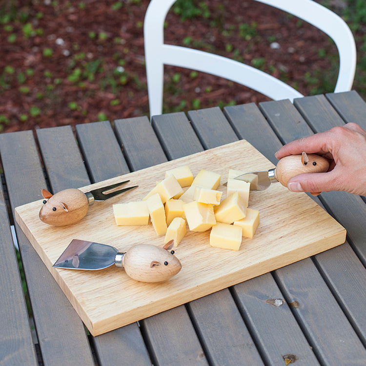 Cheese Knives Mice Set Of 3