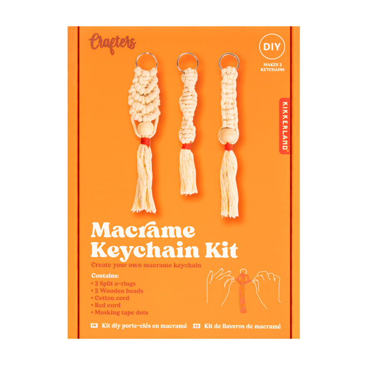 Crafters Macrame Keychain Kit