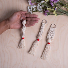 Crafters Macrame Keychain Kit