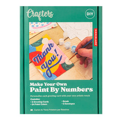Crafters Paint By Numbers Greeting Cards