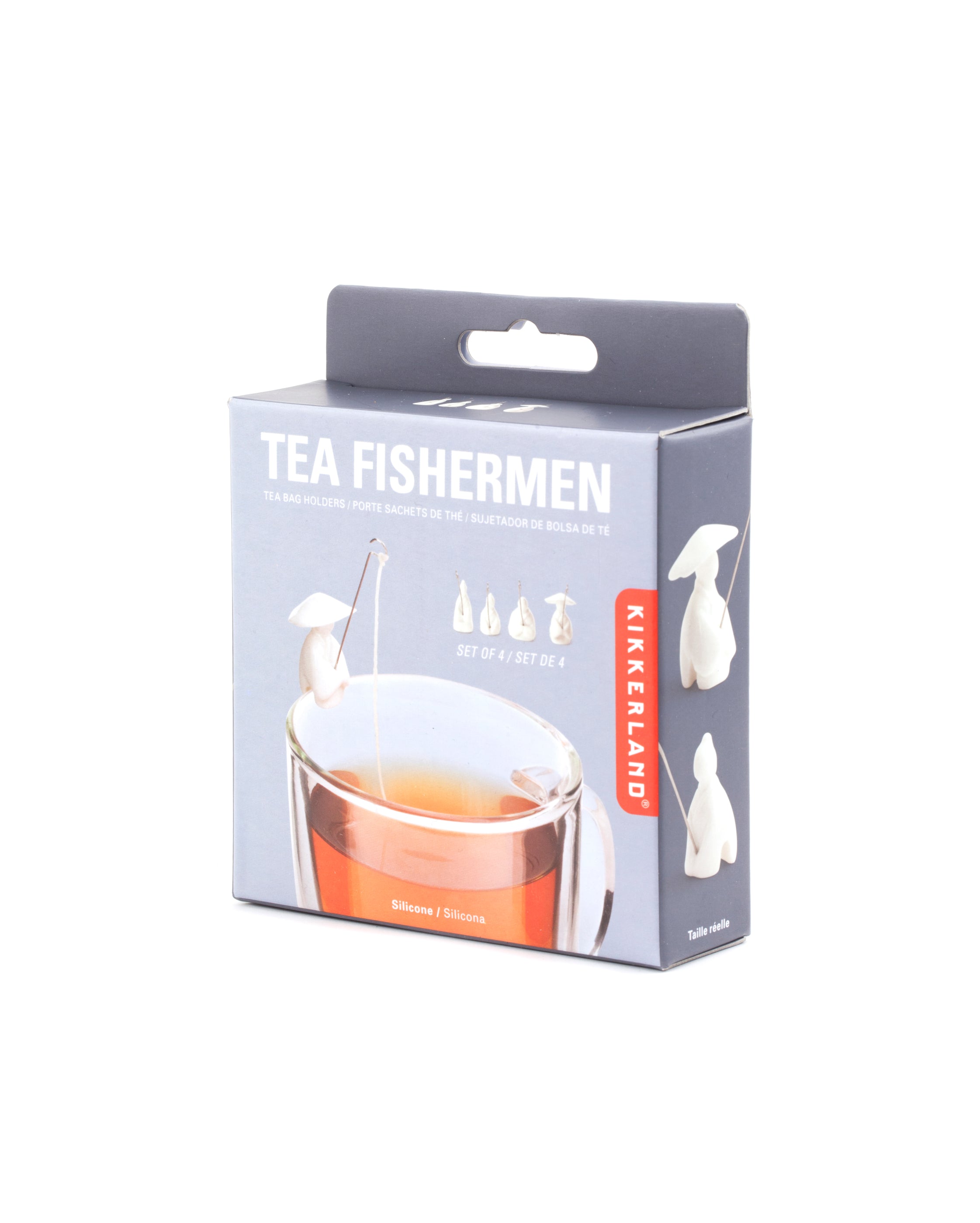 Tea Holder Fisherman Set Of 4 — Kikkerland B.V