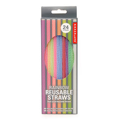 Rainbow Reusable Straws