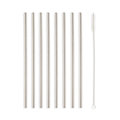 Stainless Steel Straws S/10