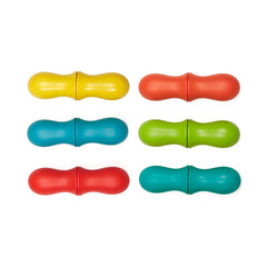 RAINBOW CORN HOLDERS S/6
