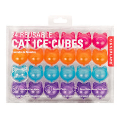 24 Reusable Cat Ice Cubes