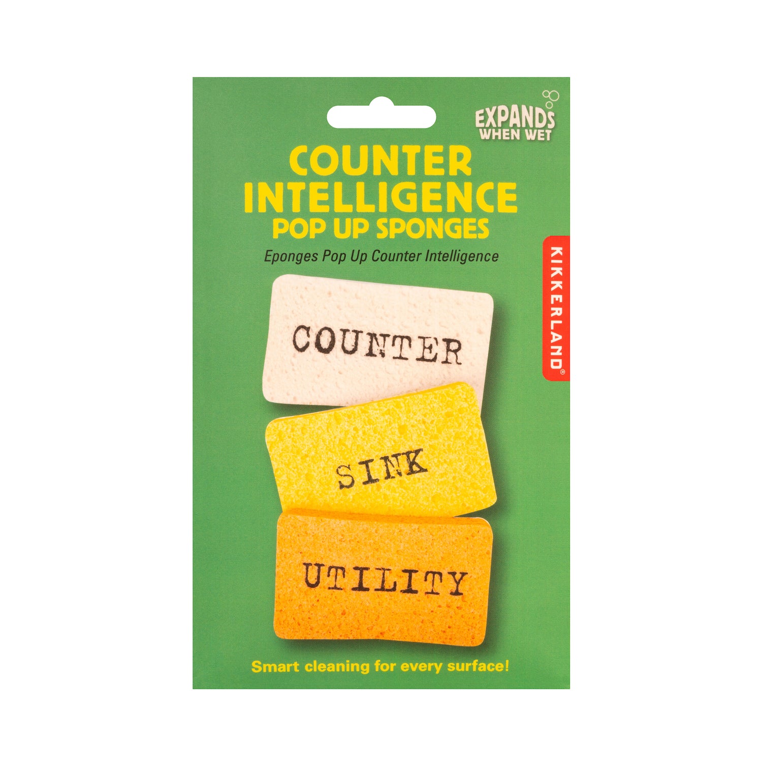 Counter Intelligence Pop-up Sponges