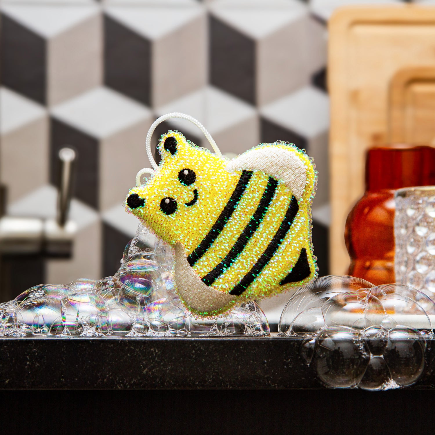 Bee Scrub Sponge