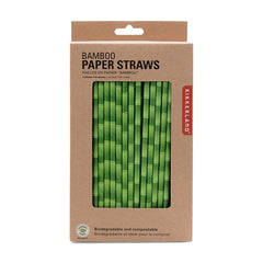 Paper Straws + Bamboo 144 Per Box