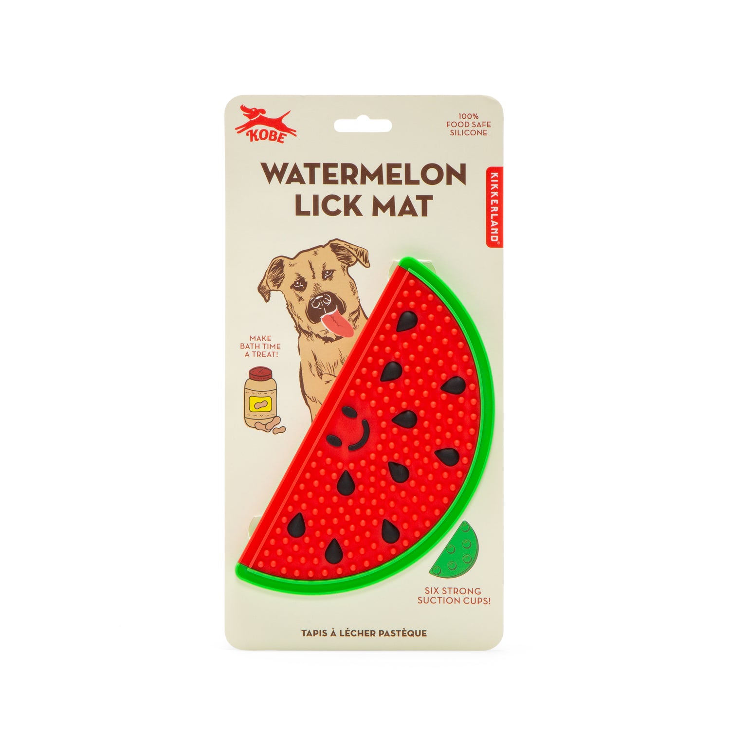 Kobe Watermelon Lick Mat