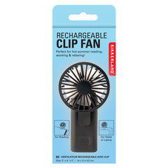 Rechargeable Book Fan