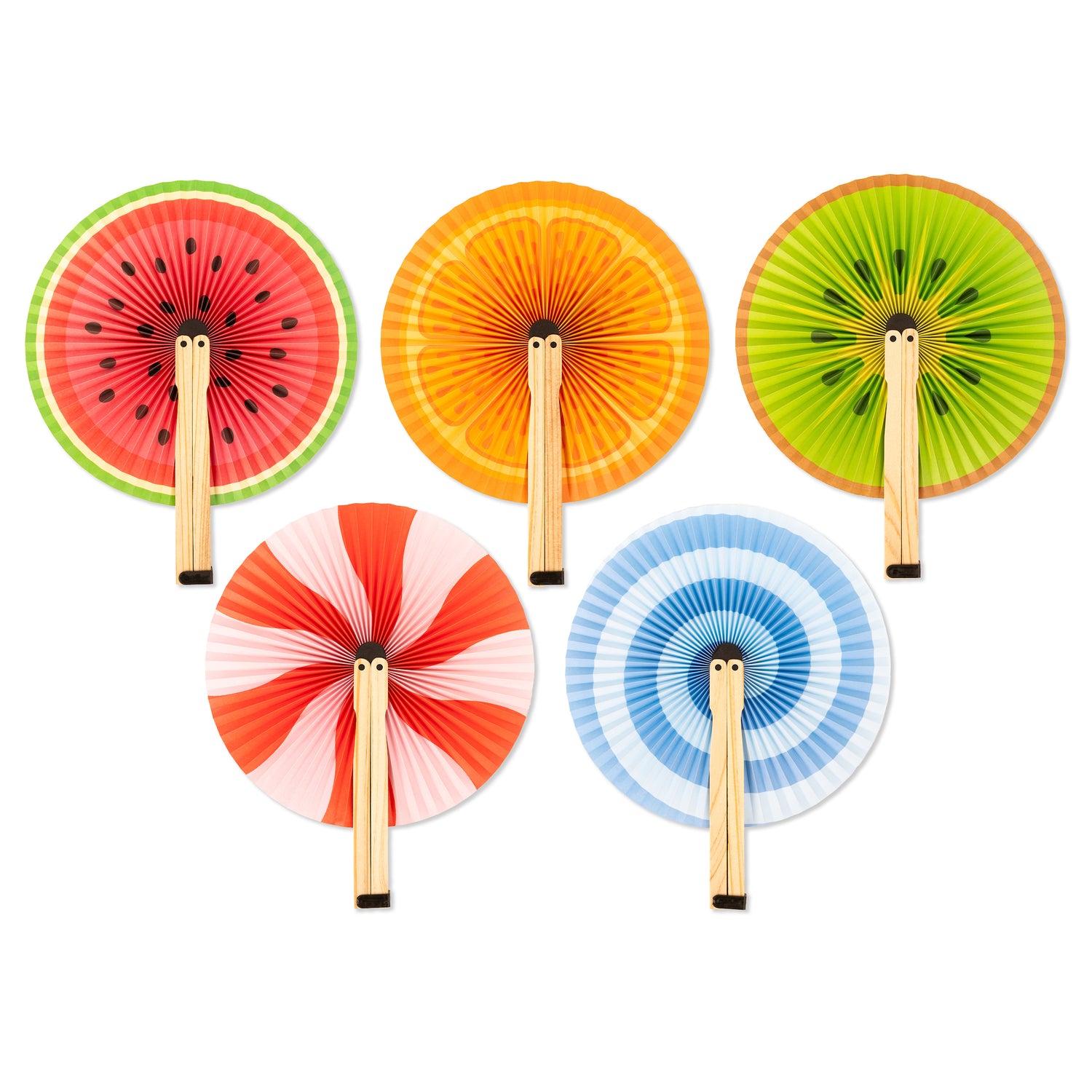 Fruity & Sweet Paper Fans