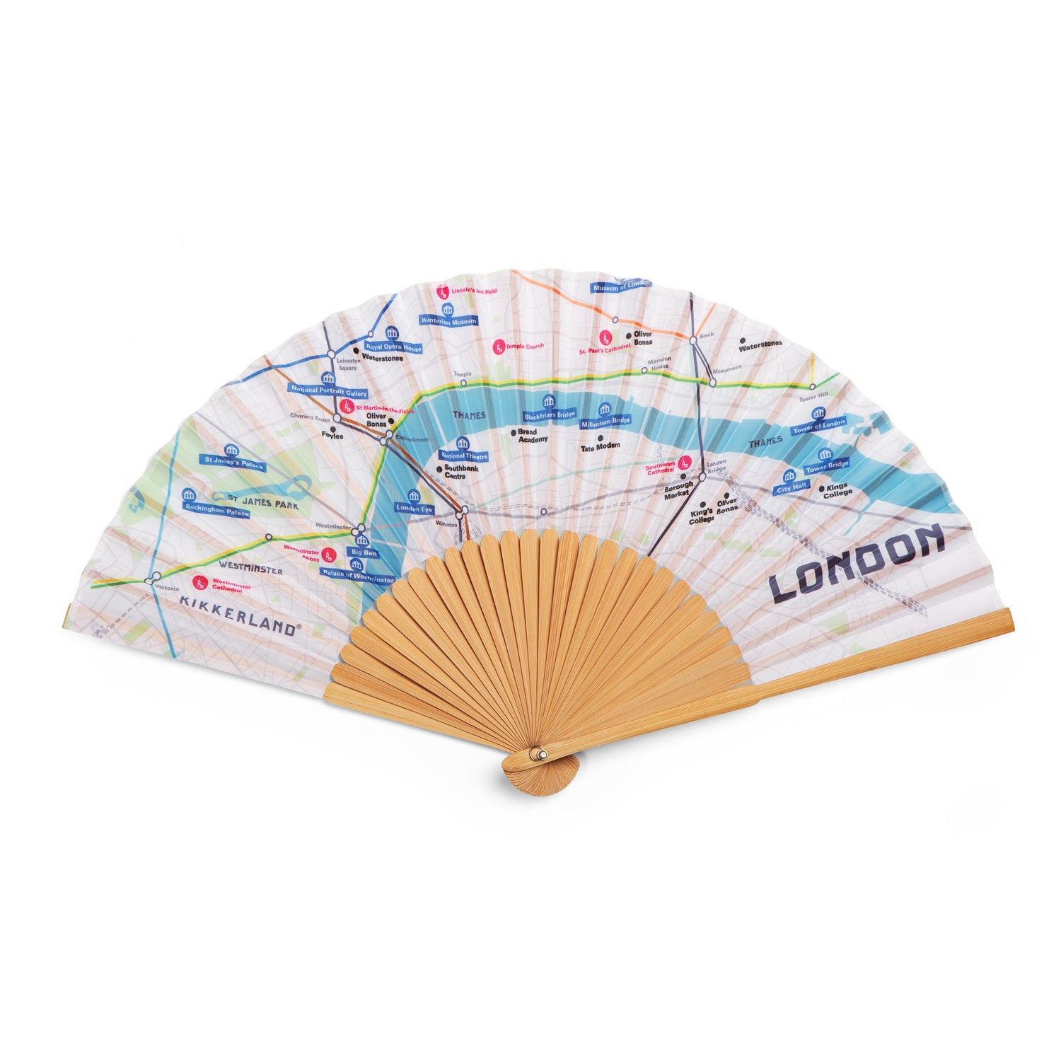 London City Map Fan